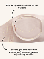 THE LUNA STRAPLESS BANDEAU BRA